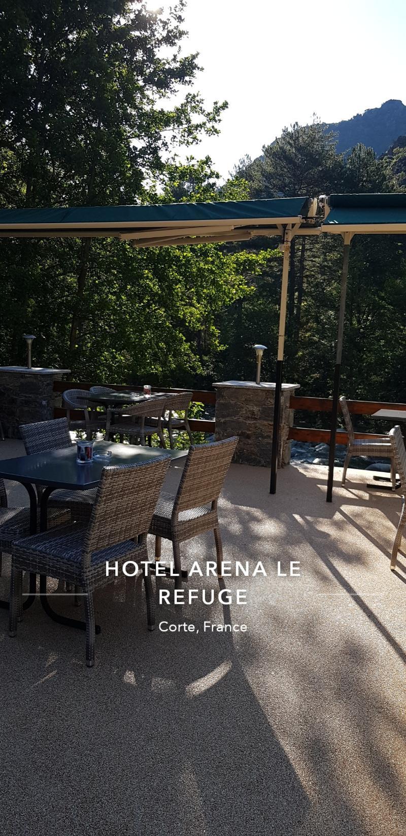 Hotel Arena Le Refuge Corte  Zewnętrze zdjęcie