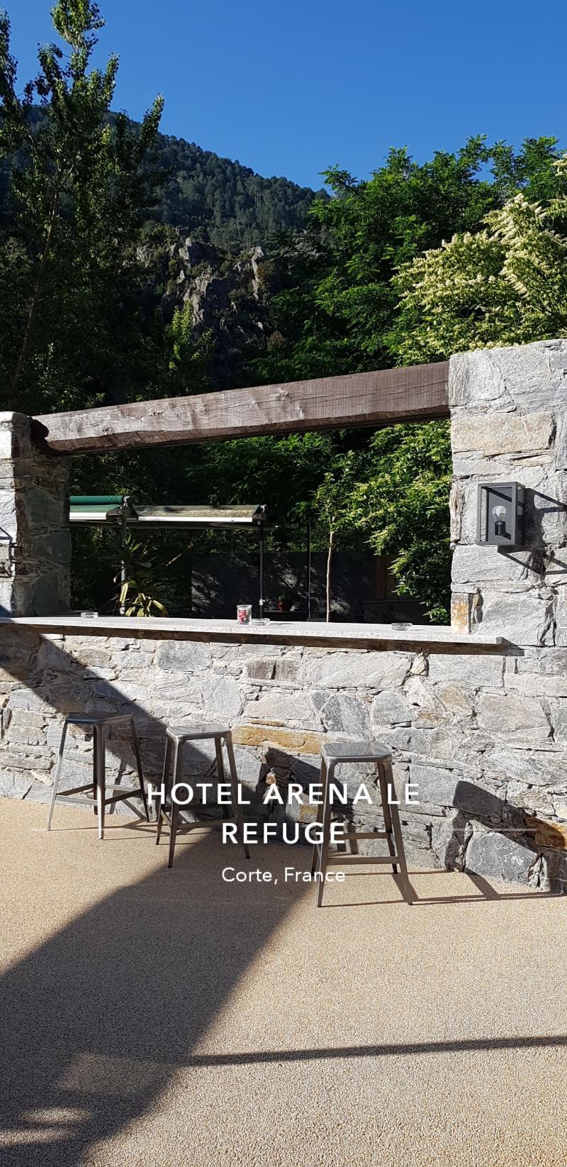 Hotel Arena Le Refuge Corte  Zewnętrze zdjęcie